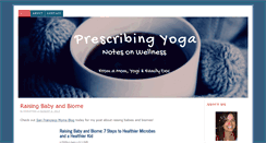 Desktop Screenshot of prescribingyoga.com
